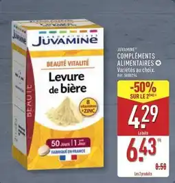 ALDI Juvamine - compléments alimentaires offre