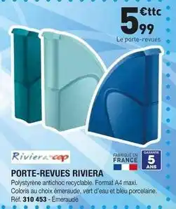 Hyperburo Porte-revues riviera offre