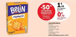 Hyper U Belin - crackers offre