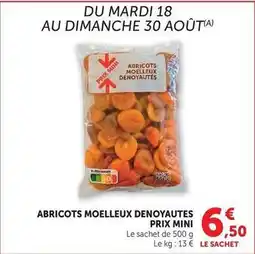 Super U Prix mini - abricots moelleux denoyautes offre