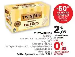 Super U Twinings - the offre