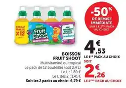 U Express Boisson fruit shoot offre
