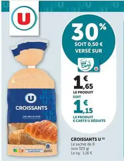 U Express U - croissants offre