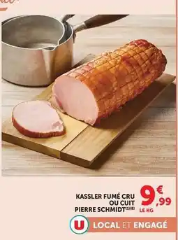 U Express U - kassler fumé cru ou cuit pierre schmidt offre