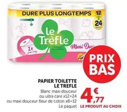U Express Le trèfle - papier toilette offre