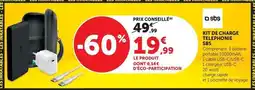 Super U Sbs - kit de charge telephone offre