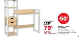 Super U Bureau 2 tiroirs offre