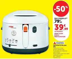 Super U Seb - friteuse filtra one offre