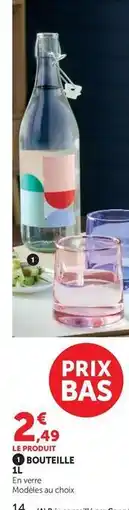 Super U Bouteille offre