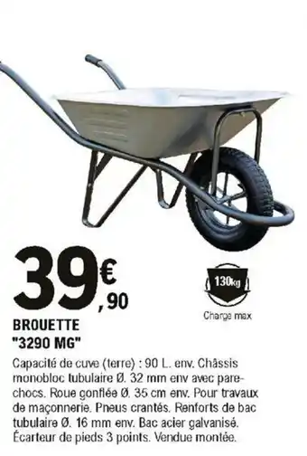 E.Leclerc Brico Brouette "3290 MG" offre