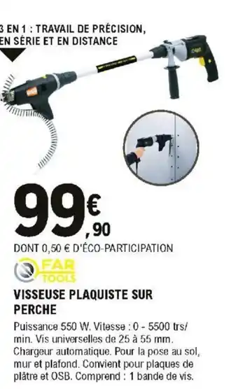 E.Leclerc Brico Visseuse Plaquiste Sur Perche offre