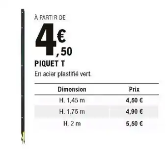 E.Leclerc Brico Piquet T offre
