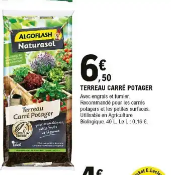E.Leclerc Brico Terreau Carré Potager offre