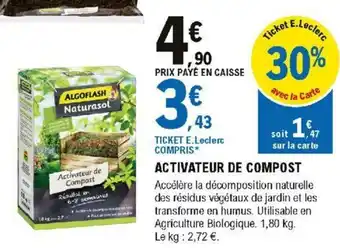 Activateur de Compost