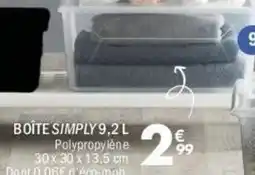 La Foir'Fouille BOÎTE SIMPLY offre