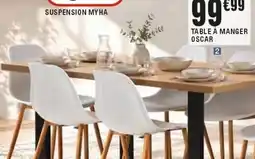 La Foir'Fouille TABLE À MANGER OSCAR offre