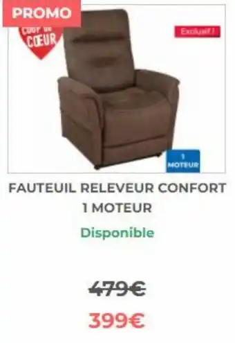 Fauteuil Releveur Confort 1 Moteur