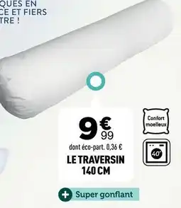 Centrakor Le traversin 140 cm offre