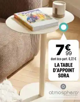 Centrakor Atmosphera - la table d'appoint offre