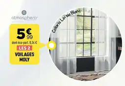Centrakor Atmosphera - voilages moly offre