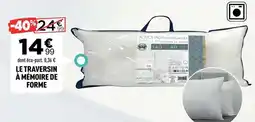 Centrakor Le traversin à mémoire de forme offre