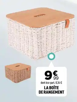 Centrakor La boite de rangement offre