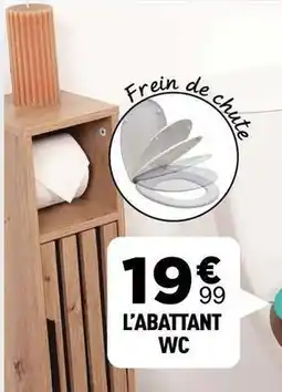 Centrakor L'abattant wc offre