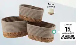 Centrakor La corbeille de rangement offre