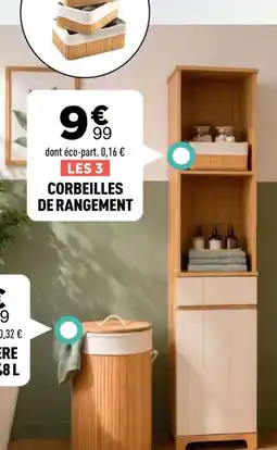 Centrakor Corbeilles de rangement offre