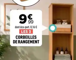 Centrakor Corbeilles de rangement offre
