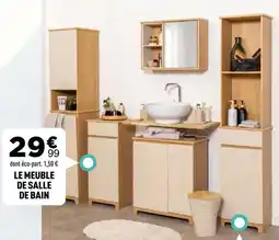 Centrakor Le meuble de salle de bain offre