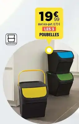 Centrakor Poubelles offre