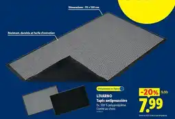 Lidl Durable - tapis antipoussière offre