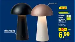 Lidl Livarno - lampe de bureau led smart fil offre