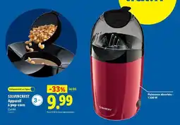 Lidl Silvercrest - appareil a pop corn offre