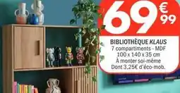 La Foir'Fouille Bibliothèque klaus offre