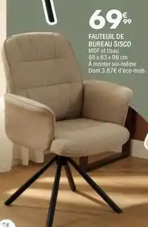La Foir'Fouille Fauteuil de bureau s/sco offre