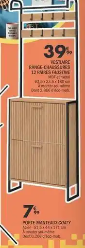 La Foir'Fouille Porte manteaux cadry offre