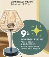 La Foir'Fouille Lampe de bureau jily offre