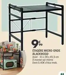 La Foir'Fouille Étagère micro-onde offre