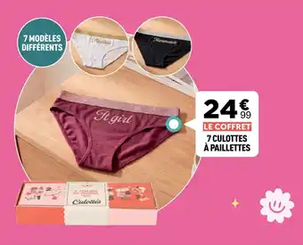 Culottes à paillettes