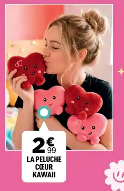 Centrakor LA PELUCHE CŒUR KAWAII offre