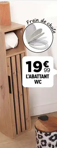 Centrakor L'abattant wc offre