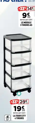 Centrakor LE MODULE 3 TIROIRS A5 offre