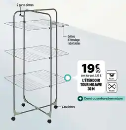 Centrakor L'étendoir tour mojave 30 m offre