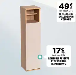 Centrakor LE MEUBLE DE SALLE DE BAIN COLONNE offre