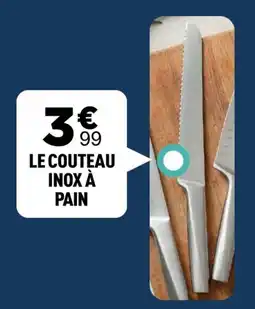 Centrakor LE COUTEAU INOX À PAIN offre