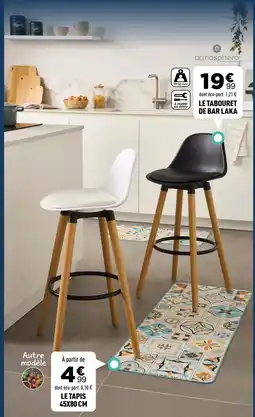 Centrakor atmosphera LE TABOURET DE BAR LAKA offre