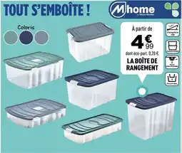 Centrakor Mhome LA BOÎTE DE RANGEMENT offre