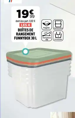 Centrakor Eda boîtes de rangement funnybox offre
